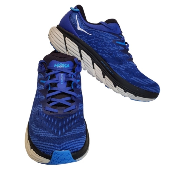 New Hoka  Gaviota 4 Running Sneakers Bluing/Blue Graphite  Men's US 9.5 & 12.5 D - Picture 7 of 16